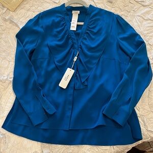 Beautiful Akris Punto blouse size 12